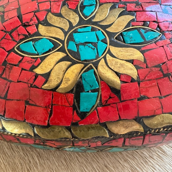 Mosaic metal bag- sizzzle - Picture 4 of 9